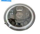 Headlight ロイヤルエンフィールド90ワット8リードフルリングティランガにフィット FITS FOR ROYAL ENFIELD 90 WATT 8 L...
