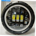 Headlight ロイヤルエンフィールド90ワット|に適合します15 LED(アンバーホワイト)DRLヘッドライト FITS FOR ROYAL ENFIEL...