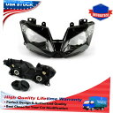 Headlight カワサキニンジャZX6R ZX636 2013-2016のフロントヘッドライトヘッドランプアセンブリ Front Headlight Hea...