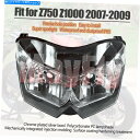 Headlight Z1000 Z750 2007-2009オートバイフロントヘッドライトヘッドランプアセンブリ2008 Fit For Z1000 Z750 ...