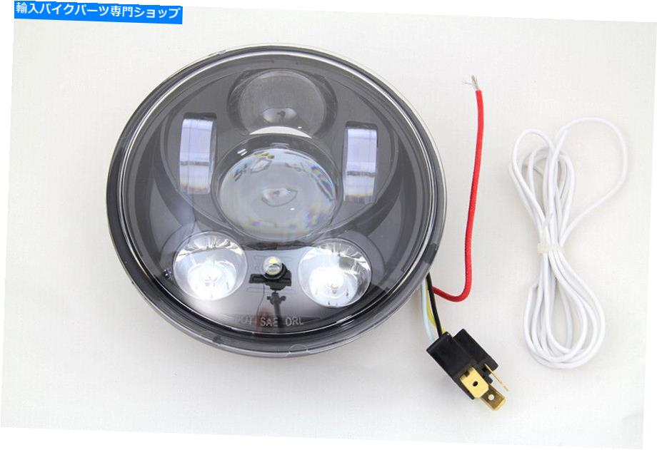 Headlight 5-3/4デイライトプロジェクターLEDヘッドランプはハーレーダビッドソンにフィットします 5-3/4 Daylight Projector LED Headlamp fits Harley-Davidson