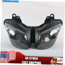 Headlight MTフロントオートバイヘッドライトヘッドランプカワサキ2009-2012 ZX6R 636 Q006 MT Front Motorcycle...