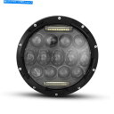 Headlight ハーレーバガーモデルのためのDRL付きヘッドライトインサート75WブラックマルチプロジェクターLED Headlight Insert wi...