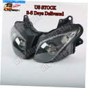 Headlight Kawasaki 2008-2010 ZX10R ZX-10R A006にフィットするMFフロントヘッドライトヘッドランプ MF Front...