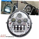 Headlight Harley v Rod VRSCR VRSCA VRSCFのDOT承認済みLEDヘッドライトヘッドランプ DOT Approved LED...