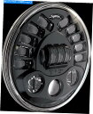 Headlight カスタムダイナミクスプロバーム5.75ブラックLEDアダプティブヘッドライト1957-2022ハーレー Custom Dynamics Pr...