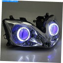 Headlight 9-16VホンダCBR 600 F4I 2001-2007のための完全に組み立てられたヘッドライトホワイトエンジェルアイ 9-16V Ful...