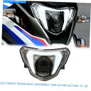 Headlight e-markǧѤKTեLEDإåɥ饤ȥ֥BMW G310GS 2018+ۥ磻LRL E-mark A...