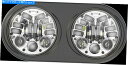 Headlight カスタムダイナミクスプロバームChrome適応LEDヘッドライトアセンブリハーレーロードグライド Custom Dynamics ProBE...