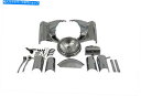 Headlight ヘッドランプカウルアセンブリChromeは、Harley-Davidsonに適合します Headlamp Cowl Assembly Chr...