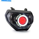 Headlight ヤマハFZ09 MT09 2014 2015 2016 REDのKT LEDヘッドライトアセンブリ KT LED Headlight Ass...
