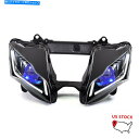 Headlight カワサキニンジャZX10R 2011-2015のフルLEDオートバイヘッドライトアセンブリ Full LED Motorcycle Head...
