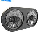 Headlight J.W.スピーカー0555131 5.75in。 8692 LED Adaptive 2 Headlight -Black J.W. Spe...
