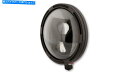 Headlight ハイサイダータイプ8 7inアダプティブドットLEDブラックオートバイヘッドライトR1フレームボトム HIGHSIDER Type 8 7i...