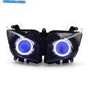 Headlight ヤマハFZ1/FZ1S 2006-2016完全なHIDヘッドライトアセンブリエンジェルアイキットのKT KT for Yamaha FZ1/...