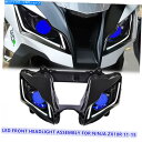 Headlight カワサキニンジャZX10R 2011-2015 Blueの1X LEDオートバイヘッドライトアセンブリ 1X LED Motorcycle ...