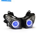Headlight KT LEDヘッドライトアセンブリカワサキニンジャZX10R 08-10ブルー KT LED Headlight Assembly for ...