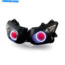 Headlight KT LED LEDヘッドライトアセンブリ川崎忍者ZX-10R ZX10R 2006 2007 RED KT LED Headlight A...