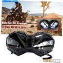 Headlight Tiger 800 XC XR LEDヘッドライトエンジェルアイズDRL交換HI/LOビームヘッドランプ For Tiger 800 XC ...