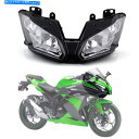 Headlight 川崎忍者のフロントヘッドライトヘッドランプアセンブリ300 300R 2013-14クリアBS5 Front Headlight Headl...