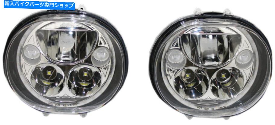 Headlight ʥߥTrueBeam LEDإåɥץå4-13 FLTR֥åCDTB-575ov-C Custom Dynamics Truebeam LED Headlamp Kits For 4-13 FLTR Black CDTB-575OV-C