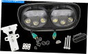 Headlight Headwinds LEDヘッドライトアセンブリ5 3/4ブラック8-9552-02BA Headwinds LED Headlight A...