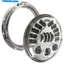 Headlight カスタムダイナミクスPB-7A-13-C 7IN。 Probeam Adaptive Headlamp -Chrome Custom Dyn...