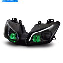 Headlight KTは川崎忍者250忍者300 2013-2018のヘッドライトをリードしました KT LED Headlight for Kawasaki...