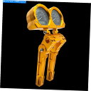 Headlight デュアルゲージカップを備えた8または10インチライザービレット、バッジャー/ソフトアード/ ADJUSTABLE 8 OR 10 INCH ...