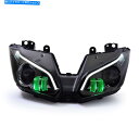 Headlight KTフルLEDヘッドライトヘッドランプアセンブリカワサキニンジャZX6R 2013-2018 Moto KT Full LED Headli...