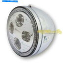 Headlight ヘッドライトクロムメッキのハイサイダーアトランタは、145mmの固定サイドを承認しました Headlight Chrome-Plated H...