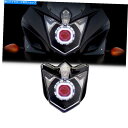 Headlight KT LED Angel Halo Eye HIDプロジェクターヘッドライトfor Yamaha xj6 f 2010 14 2016 Re...