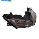 Headlight 川崎忍者のためのフロントヘッドライトグリルランプグリルプロテクター煙400 18-21 Front Headlight Grille Lam...