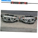Headlight 2x 14-16 BMW 3シリーズ330 328 335 F30 F31 F35 LCIヘッドライトLED W/O AFS L+R OEM...