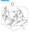 Headlight スズキAn 400 2002ヘッドランプコンプリートASY本物のOEM Suzuki AN 400 2002 HEADLAMP comple...