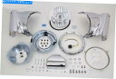 Headlight ヘッドランプカウルキットクロムはハーレーダビッドソンに適合します Headlamp Cowl Kit Chrome fits Harley-...