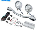 Headlight ショークロムLEDエリプティカルドライビングライトキット-VTX18 55-327L SHOW CHROME LED Elliptical ...