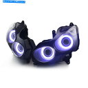 Headlight 川崎忍者ZX14R ZZR1400 HID LEDヘッドライトアセンブリ2006から2011年 For Kawasaki Ninja ZX1...