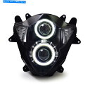 Headlight スズキGSXR650F 2008-2009エンジェルハローアイプロジェクターキットのKTヘッドライトアセンブリ KT Headlight A...