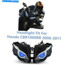 Headlight KT Honda CBR1000RR 2008-2011 Blue Eagle Eye HeadlampのKT LEDヘッドライトアセンブリ...