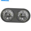 Headlight カスタムダイナミクスブラックプロバームLED ROAD GLIDE FLTR 98-13の適応ヘッドランプLED Custom Dynami...