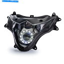 Headlight スズキGSX R1000 09-16スポーツバイクフロントランプDRLホワイトの1XフルLEDヘッドライト 1X Full LED Head...