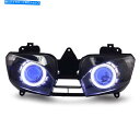 Headlight ヤマハYZF R6のヘッドライトをLED 1999-2002 KT LED Headlight for Yamaha YZF R6 1999...
