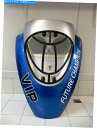 Headlight Taotao VIP 50ccフロントヘッドライトプラスチックとマスク(青/銀) TAOTAO VIP 50CC FRONT HEADLIG...