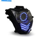 Headlight KT LED DRL HIDヘッドライトアセンブリGSX-R600 GSXR600 2011-2020 KT LED DRL HID Hea...