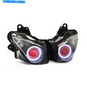 Headlight KTは川崎Ninja ZX-10R ZX10R 2008-2010 RedのヘッドライトアセンブリをLEDしました KT LED Headl...