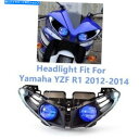 Headlight ヤマハYZF R1 2012-2014 Blue Demon EyesヘッドランプのKT LEDヘッドライトアセンブリ KT LED Hea...