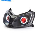 Headlight KT LEDヘッドライトアセンブリ川崎ZX-12R 2002- 2008 RED KT LED Headlight Assembly for...