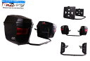 Headlight T-Rex Racing Side Luggage Racks 2021 Honda Rebel 1100の22LTサイドケースw/ 22L...