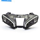 Headlight ヤマハR6 2008-2016ランプホワイトの1x LEDオートバイフロントヘッドライトアセンブリ 1X LED Motorcycle Fr...